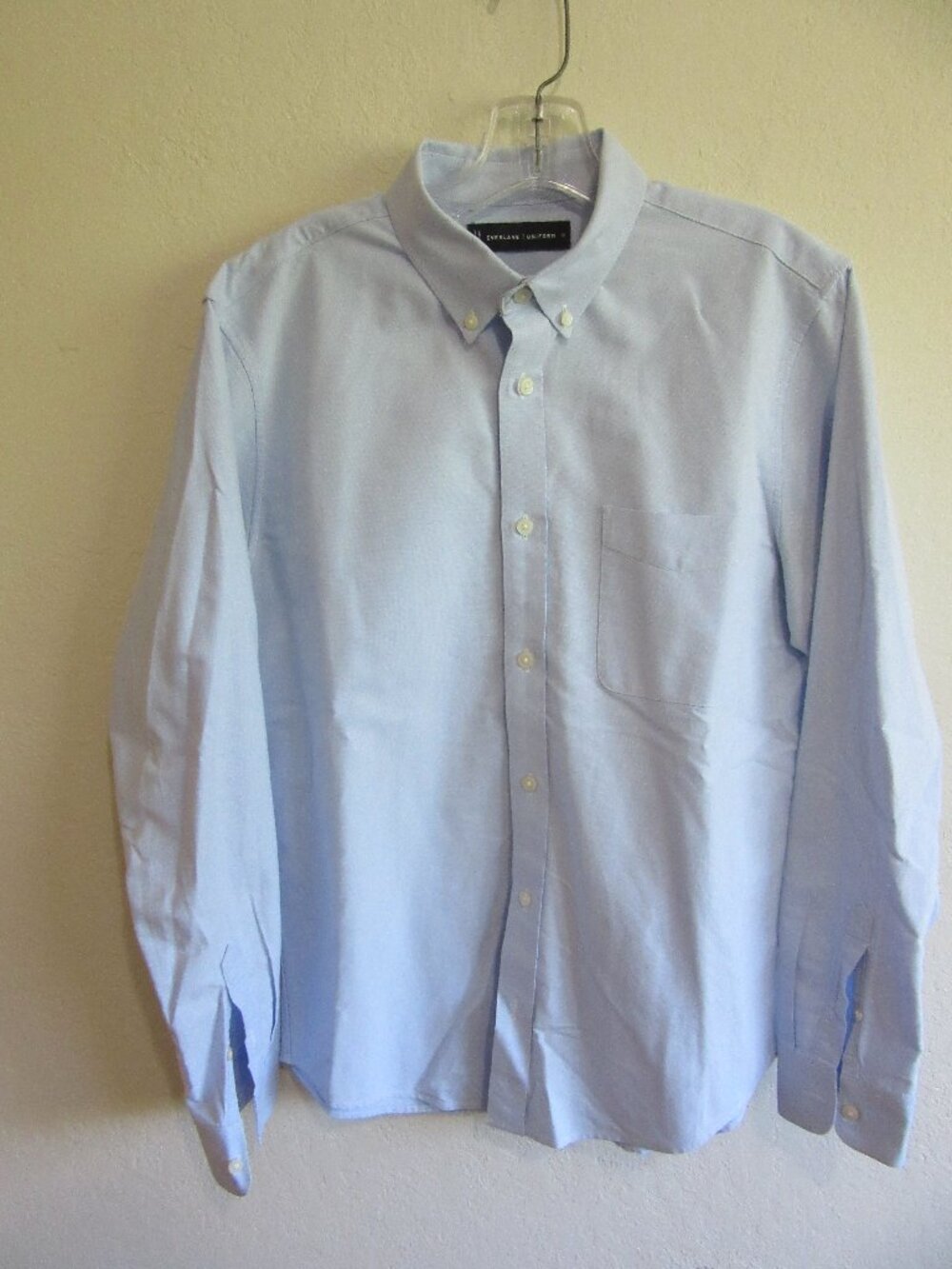 Everlane Uniform Blue M Oxford Shirt